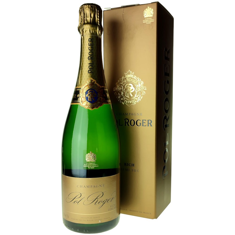 Champagne Cuvée Rich, Champagne Pol Roger 2 Champagne Cuvée Rich Champagne Pol Roger